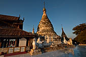 Bagan Myanmar. The Minochantha Stupa. 